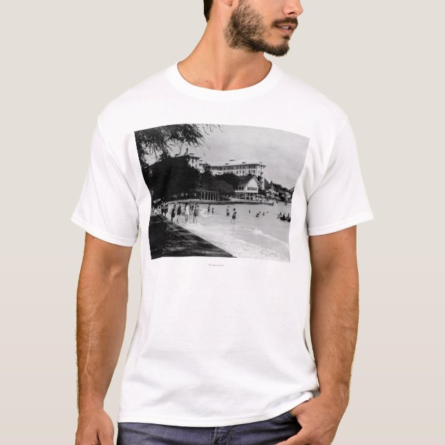 HawaiiBeachfront Scene PhotographHawaii T-Shirt (Front)