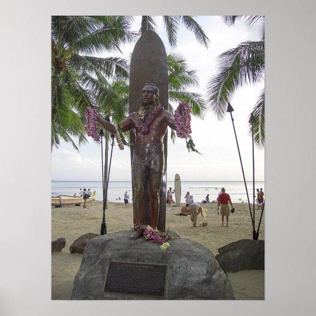 HAWAII'S DUKE KAHANAMOKU POSTER (Front)