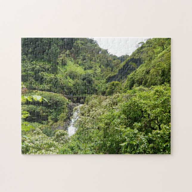 Hawaii's Road to Hana Jigsaw Puzzle (Horizontal)