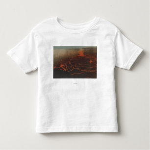 HawaiiView of Lava Trails in KilauerHawaii Toddler T-Shirt