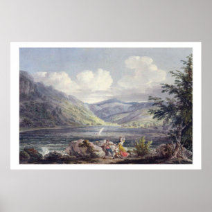 Haweswater, Westmoreland, c.1795 (w/c over graphit Poster