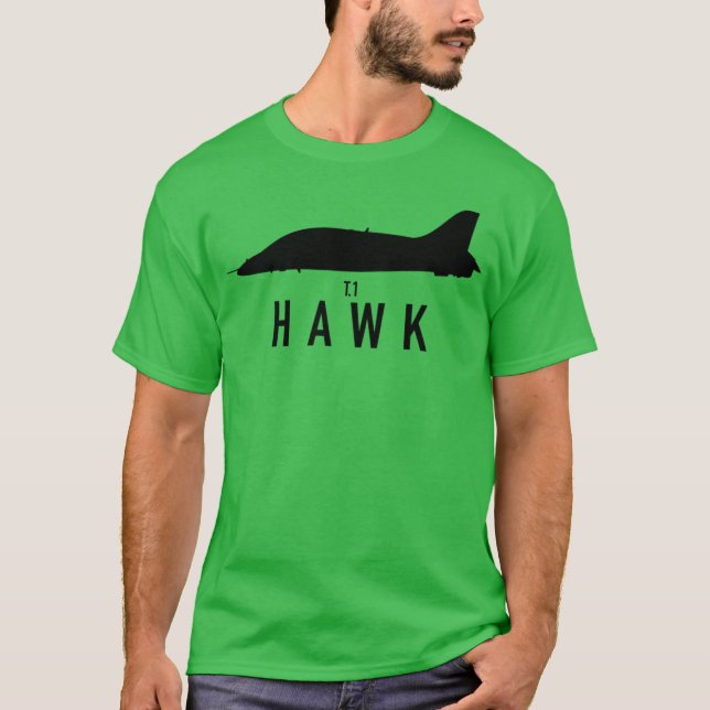 Hawk1 retro T-Shirt (Front)