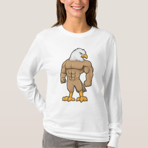 Hawk as Bodybuilder with Six pack T-Shirt