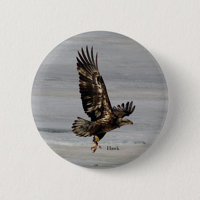 hawk button (Front)
