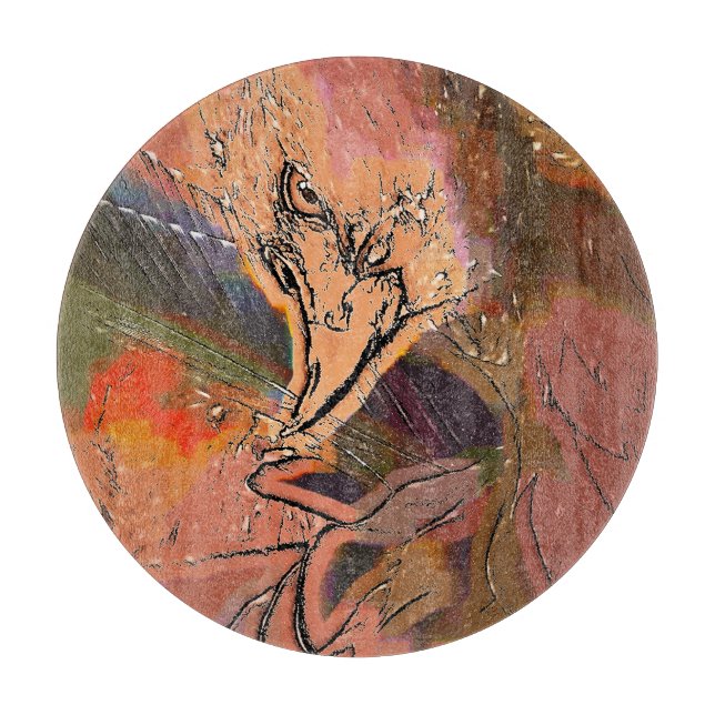 HAWK CUTTING BOARD (Front)