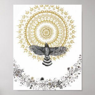 Hawk Dreams 8x10 Print