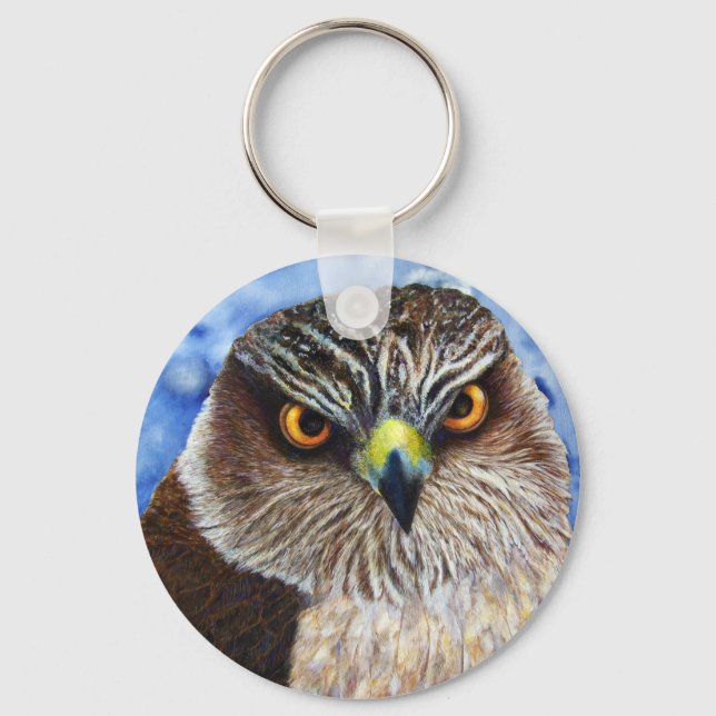 Hawk eyes Key Chain (Front)