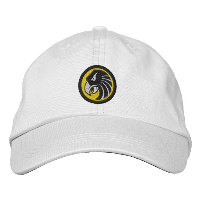 Hawk Head Emblem Embroidered Hat (Front)