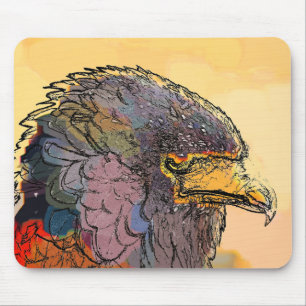 HAWK MOUSE PAD