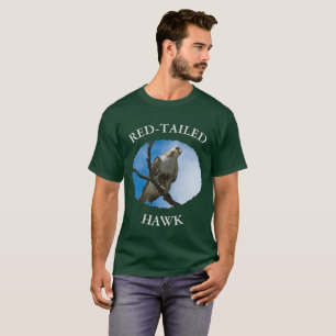 Hawk On The Hunt Men's Basic Dark T-Shirt