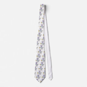 hawker fury caricature tie