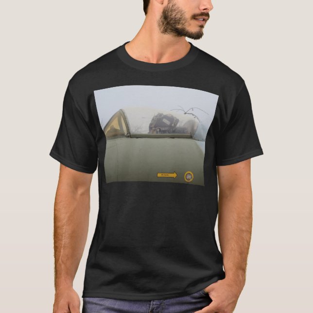 Hawker Hunter Cockpit Detail T-Shirt (Front)