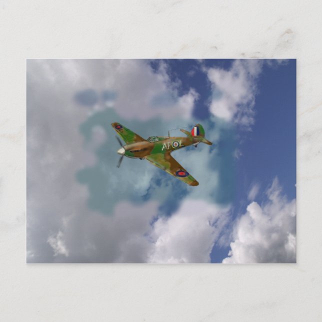 Hawker Hurrican Postcard (Front)