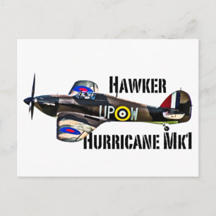 Hawker Hurricane Mk1 Postcard