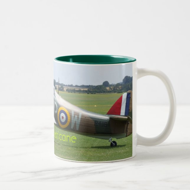 Hawker Hurricane Two-Tone Coffee Mug (Right)
