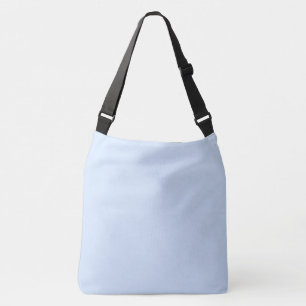 Hawkes Blue Solid Plain Colour Crossbody Bag