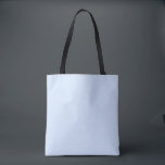 Hawkes Blue Solid Plain Colour Tote Bag<br><div class="desc">Hawkes Blue belongs to the colour family Pastel Sky Blue. It is of high brightness and low saturation.
Calim,  soft and charming. work appropriately with a wide range of colours.

#d5e7fd</div>