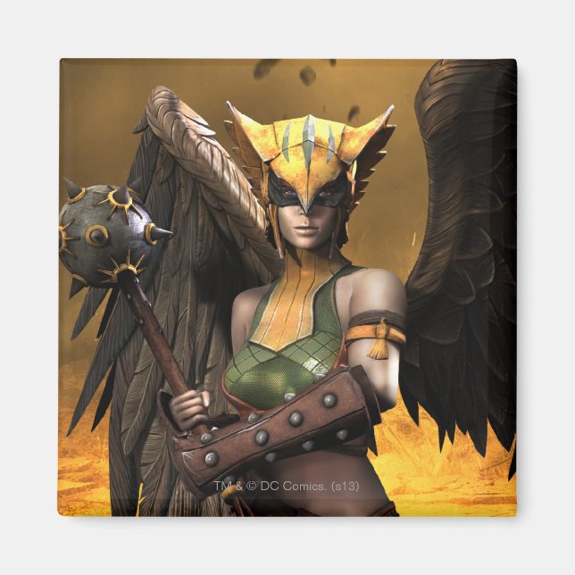 Hawkgirl Magnet (Front)
