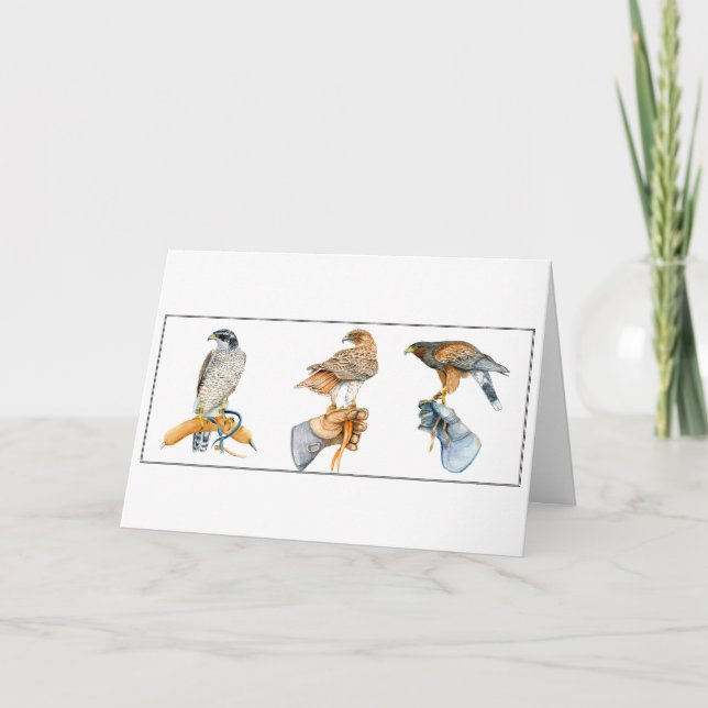 Hawking Studies Birthday Card (Front)