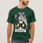 Hawkins Coat of Arms Family Crest  T-Shirt<br><div class="desc">Hawkins Coat of Arms Family Crest  .Check out our family t shirt selection for the very best in unique or custom,  handmade pieces from our shops.</div>