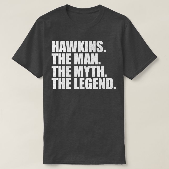 HawkinsHawkins Family name Hawkins last Name Hawki T-Shirt (Design Front)