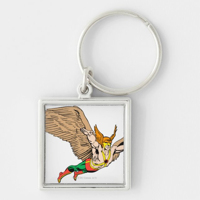 Hawkman Flies Key Ring (Front)