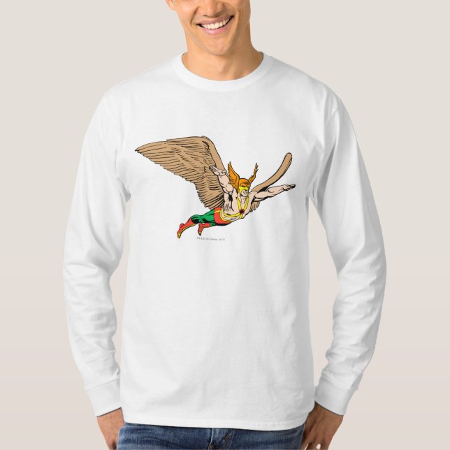 Hawkman Flies T-Shirt (Front)