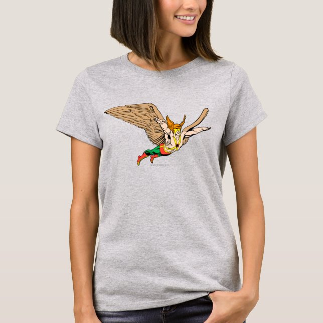 Hawkman Flies T-Shirt (Front)