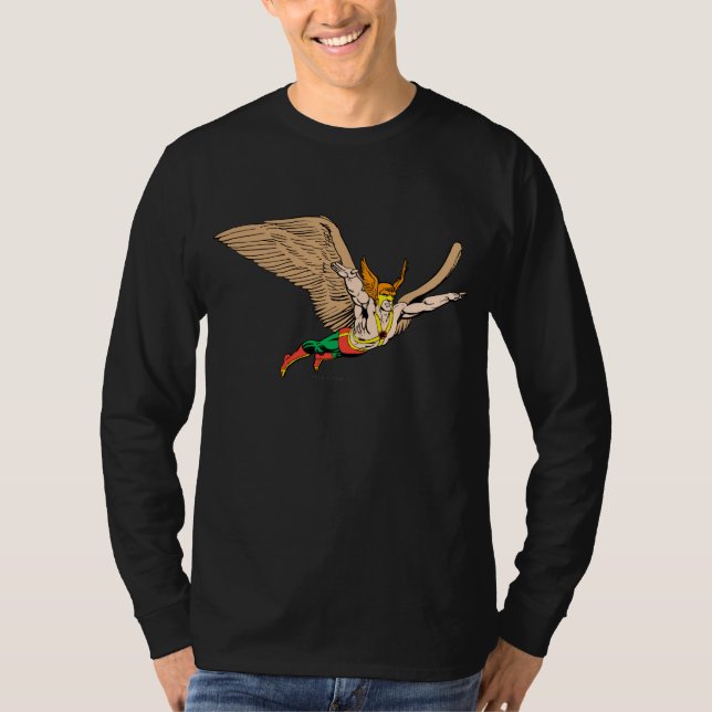 Hawkman Flies T-Shirt (Front)