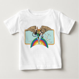 Hawkman Flies Thru Sky Baby T-Shirt