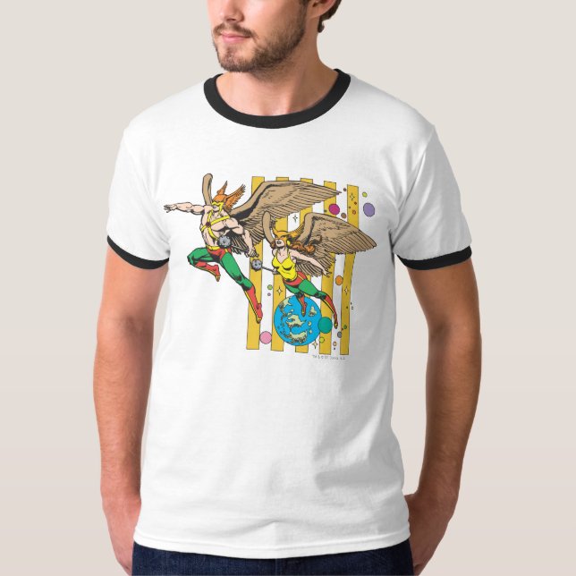 Hawkman & Hawkwoman T-Shirt (Front)