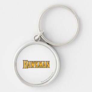 Hawkman Logo Key Ring