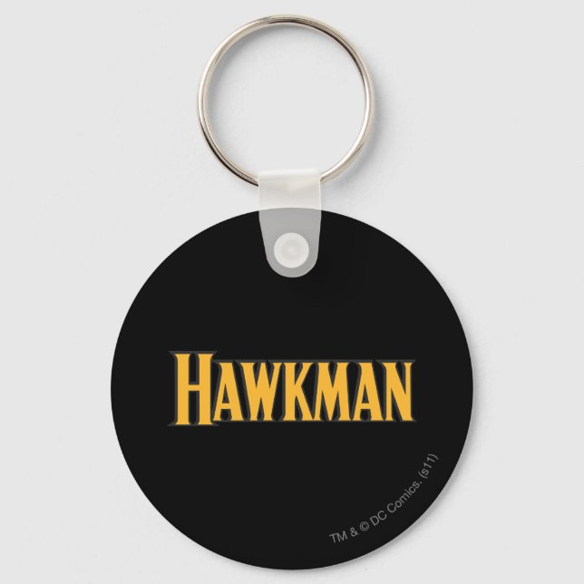 Hawkman Logo Key Ring (Front)