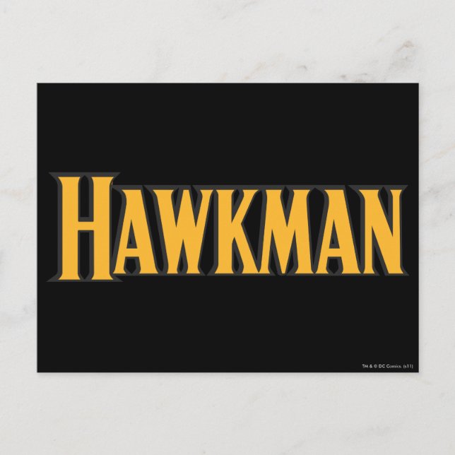 Hawkman Logo Postcard (Front)