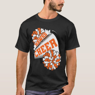 Hawks Cheer Ck To School Cheerleading Spirit O  T-Shirt