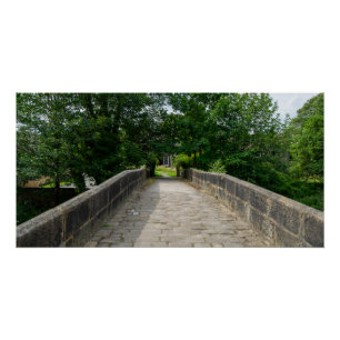 Hawksclough Bridge, Mytholmroyd Poster