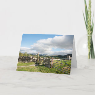 Hawkshead Cumbria England Card