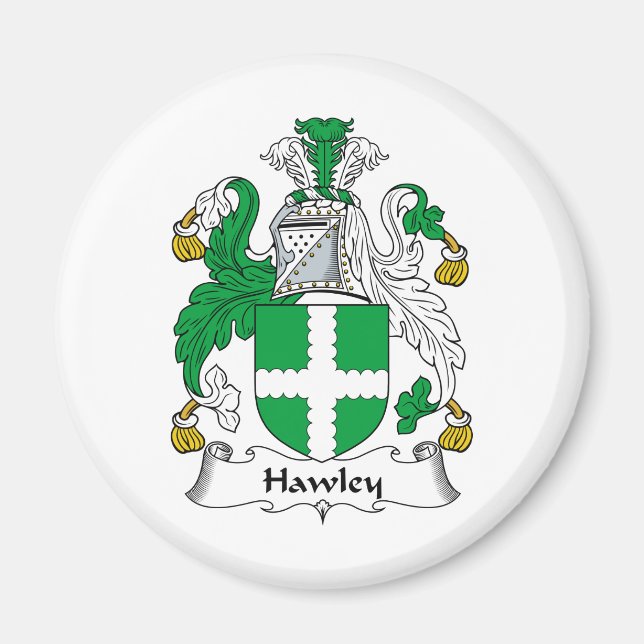 Hawley Family Crest Magnet (Front)