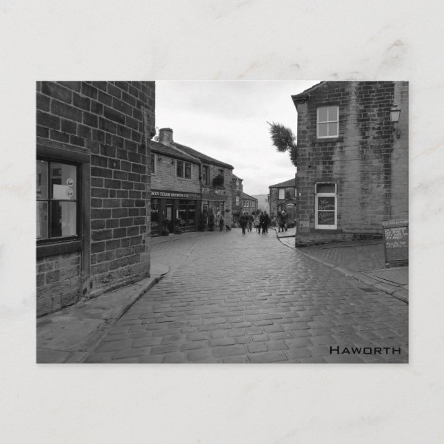 Haworth Town Postcard (Front)