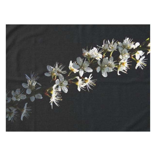 Hawthorn Flowers 50x72 tccnm Tablecloth (Front (Horizontal))