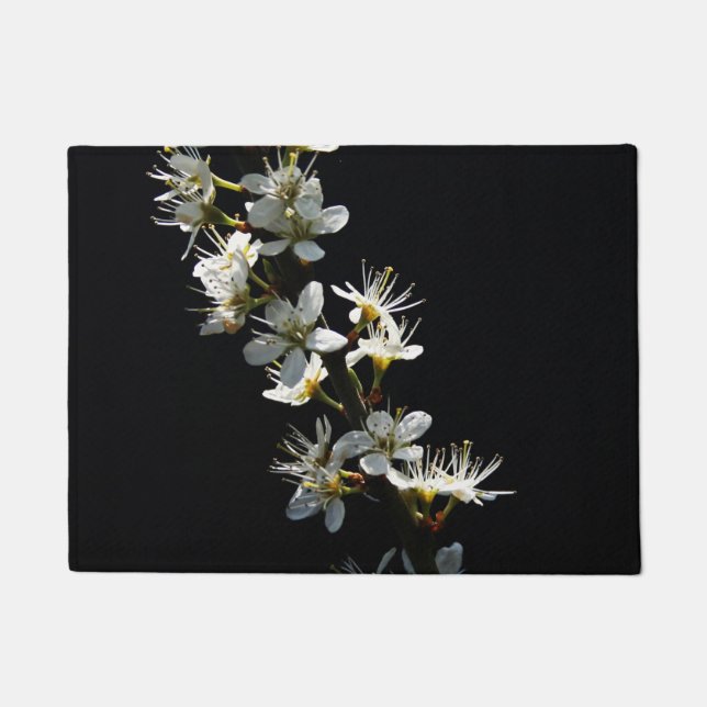 Hawthorn Flowers dmcna Doormat (Front)