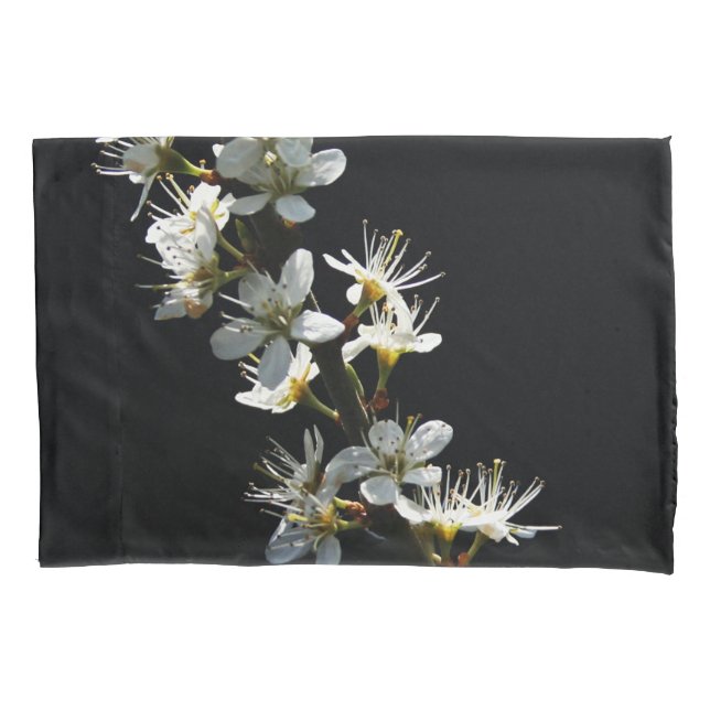 Hawthorn Flowers pccna Pillowcase (Front)