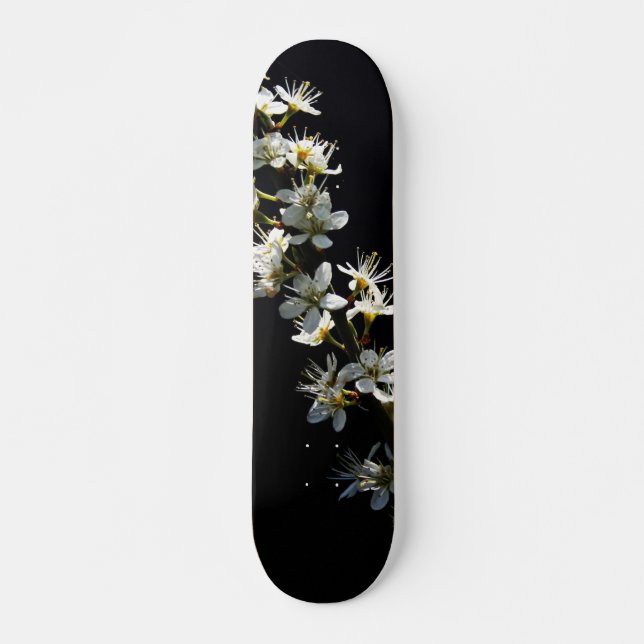 Hawthorn Flowers sdcna Skateboard (Front)
