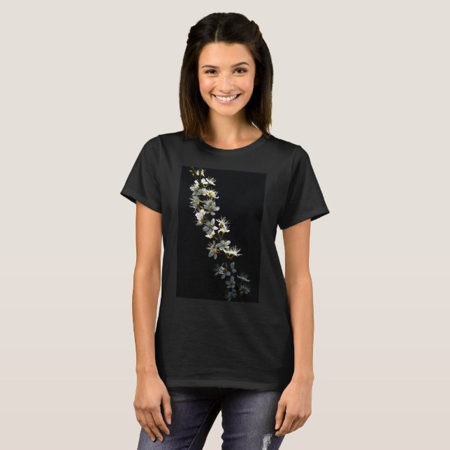 Hawthorn Flowers wca T-Shirt (Front Full)