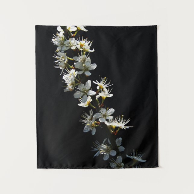 Hawthorn Flowers wtcnm Tapestry (Front)