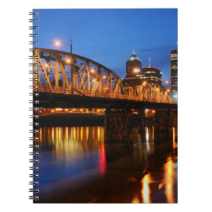Hawthorne Bridge Spiral Notebook