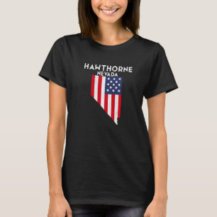 Hawthorne Nevada USA State America Travel Nevadan T-Shirt