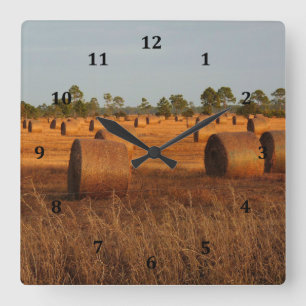 Hay Bail Clock