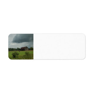 Hay Barn and Field