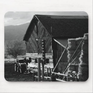 Hay Barn Mouse Pad